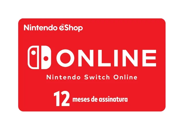 Gift Card Switch Online - 12 Meses